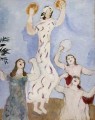 Miriam baila el contemporáneo Marc Chagall